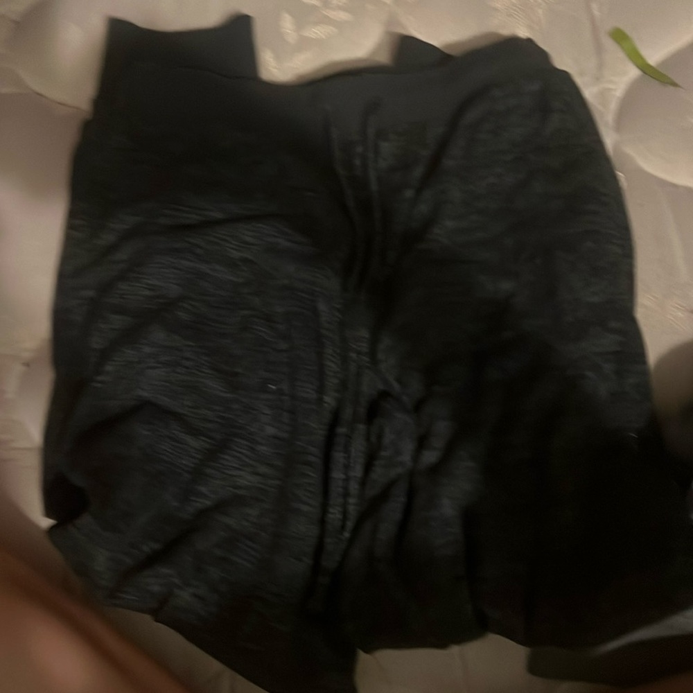 black sweatpants